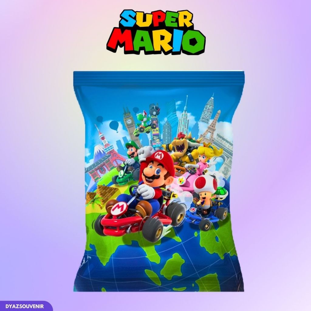 

Free Filter Instagram Pouch Snack Super Mario Kart Premium Edition Goodiebag Birthday New