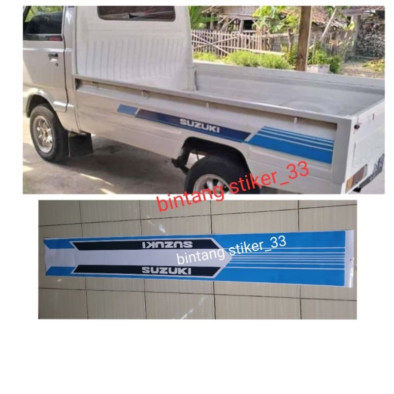 Stiker sticker carry 1.0 pick up/stiker suzuki carry 1.0 biru/stiker suzuki carry 1.0 biru pick up l