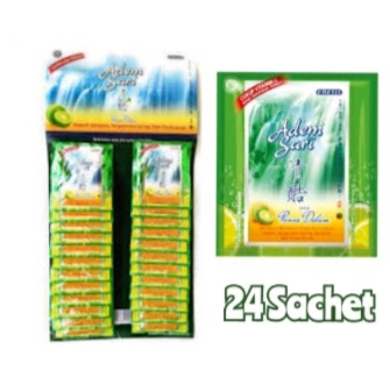 

Adem Sari Panas Dalam 1 pack isi 24 sachet