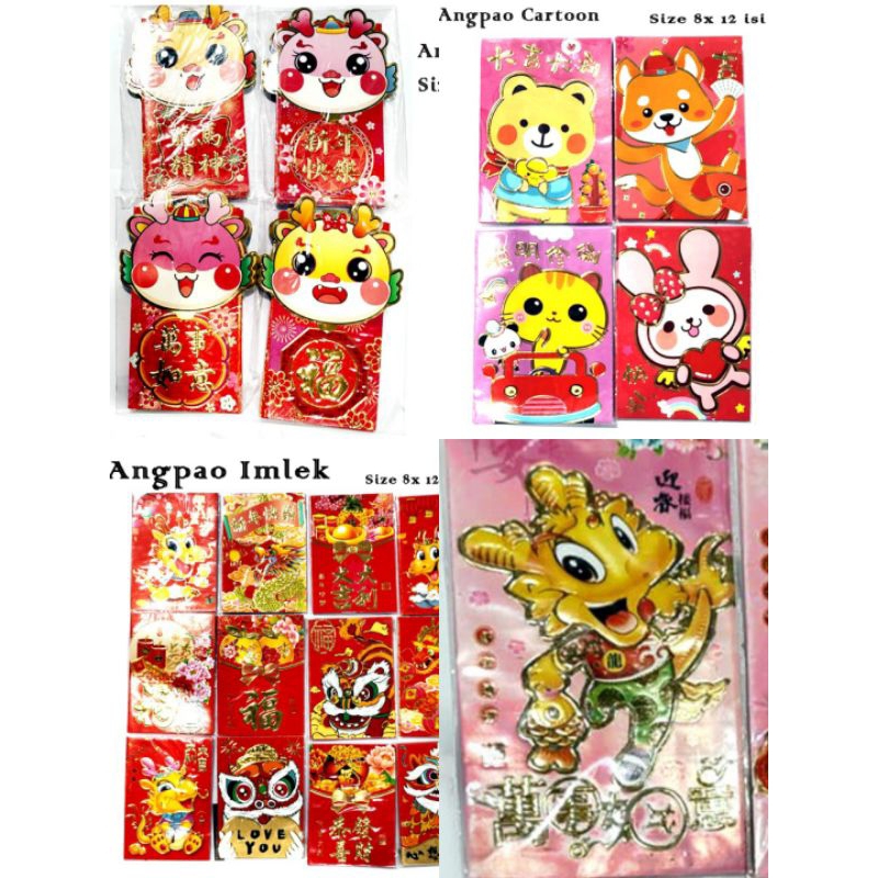 

angpao Imlek 2024 naga amplop sincia CNY