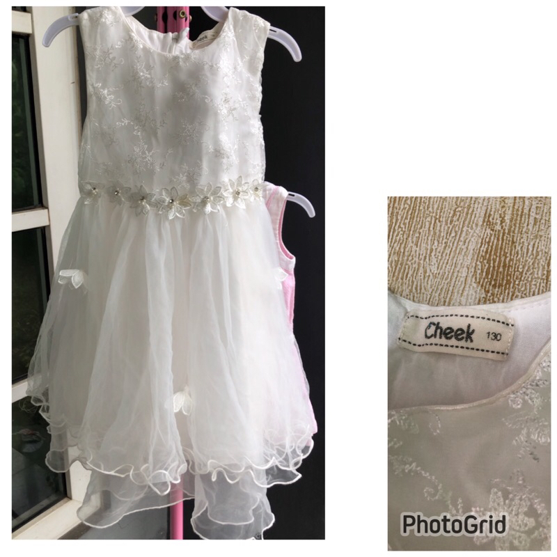 dress pesta anak cheek