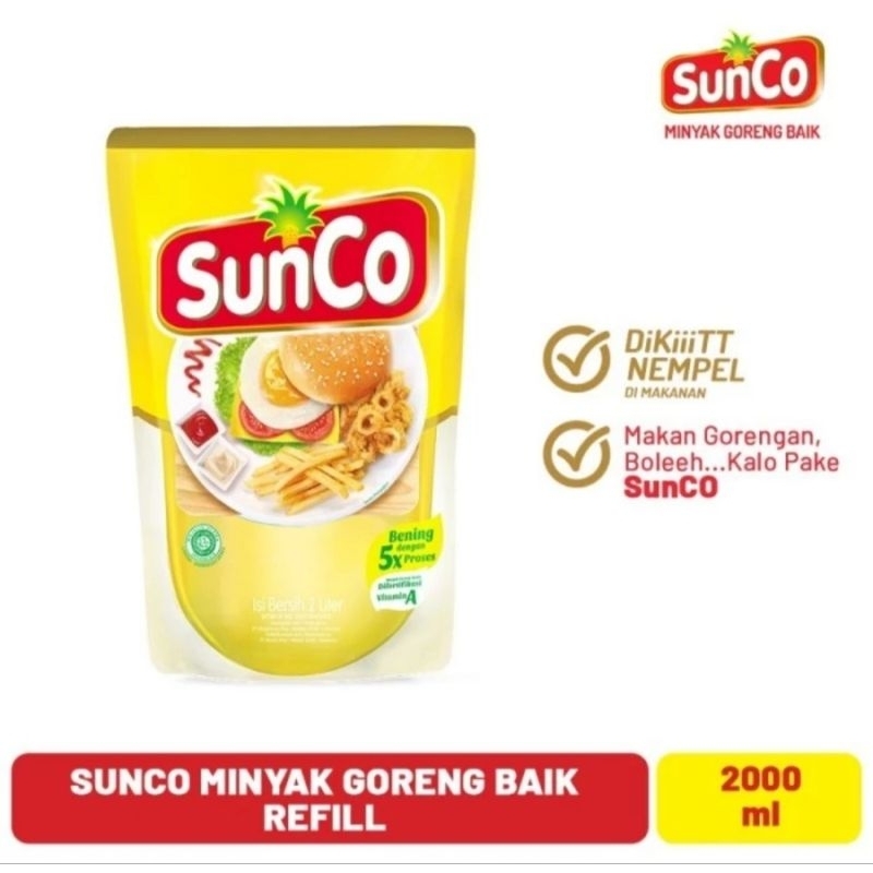 

minyak goreng sunco 2 L expired aman