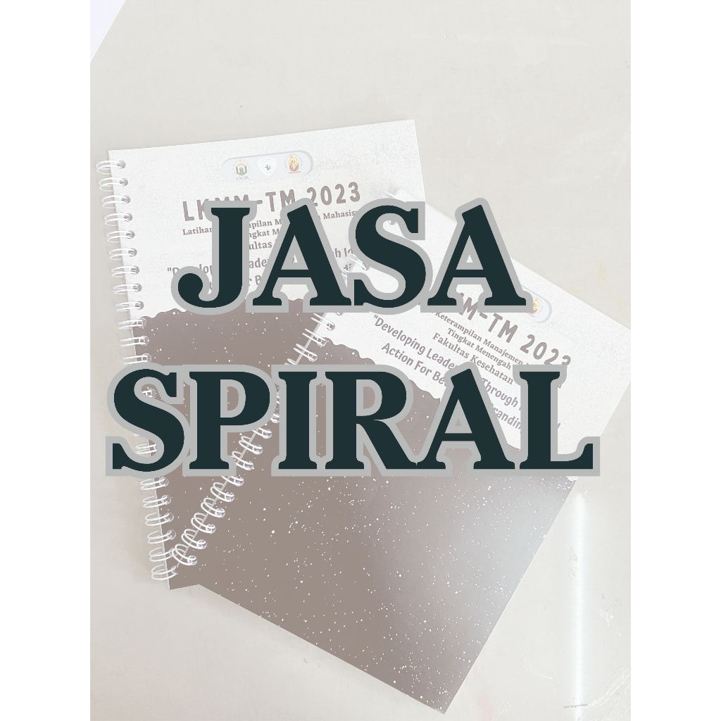 JASA JILID SPIRAL, JILID SPIRAL KAWAT