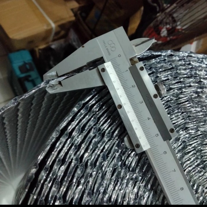 aluminium foil bubble peredam panas suara atap 10 mtr per roll