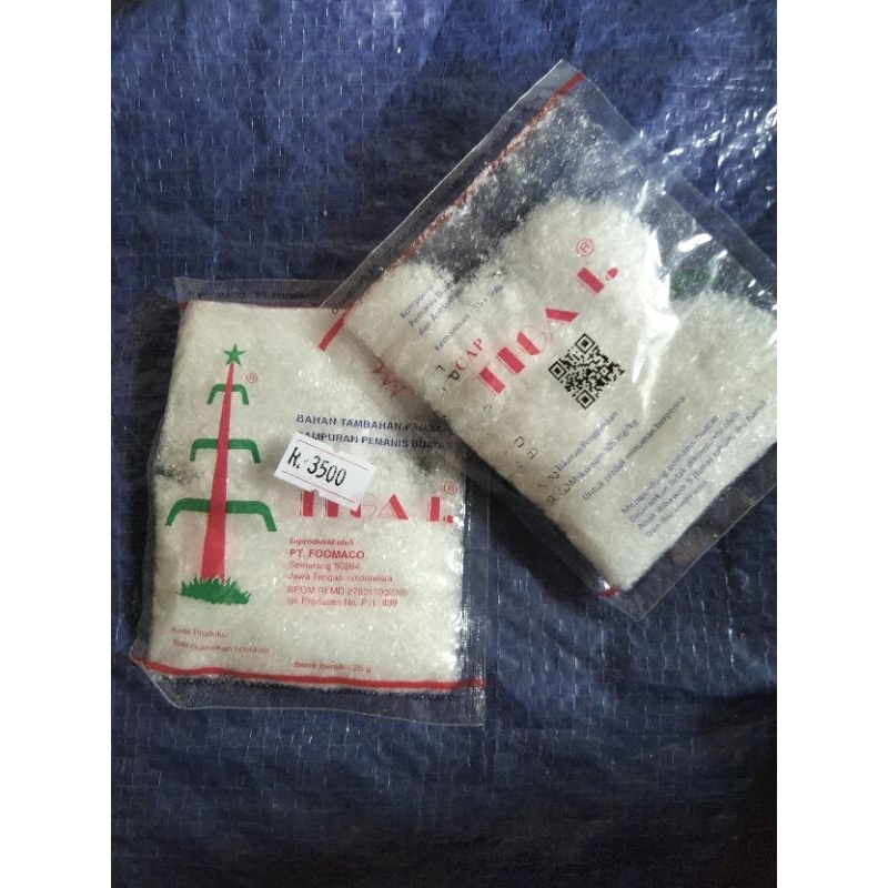 

Pemanis Buatan Cap Tiga T Pemanis Makanan Dan Minuman 25 gr