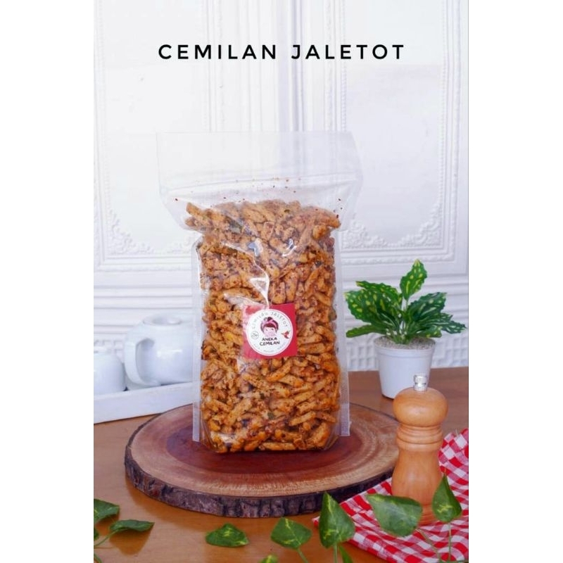 

Basreng Jaletot Pedas Manis Daun Jeruk 1Kg / Basreng Pedas Daun Jeruk Viral Murah 1