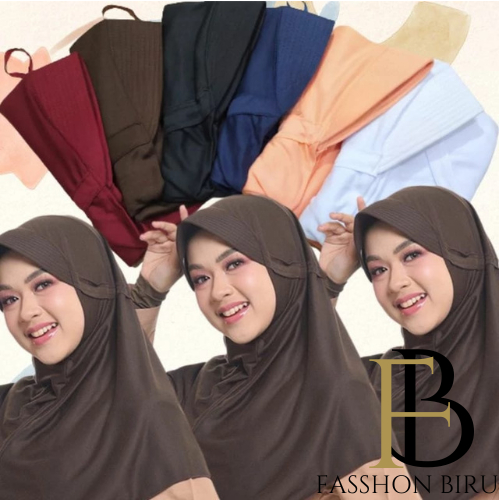 JILBAB ANAK SD SERUT JOKOWI / HIJAB ANAK SERUT KAOS PREMIUM