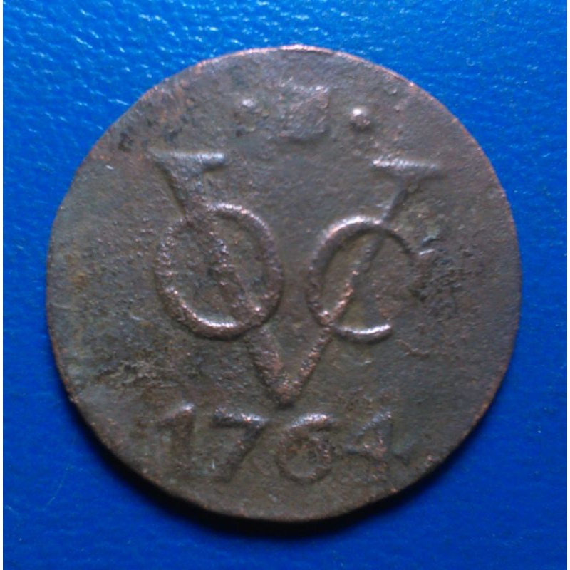 Koin VOC 1 Duit Utrecht 1764