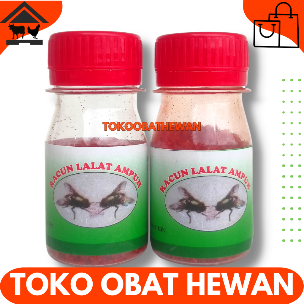 RACUN LALAT AMPUH 25 GRAM - Obat Pembasmi Lalat Paling Ampuh - Obat Pengusir lalat