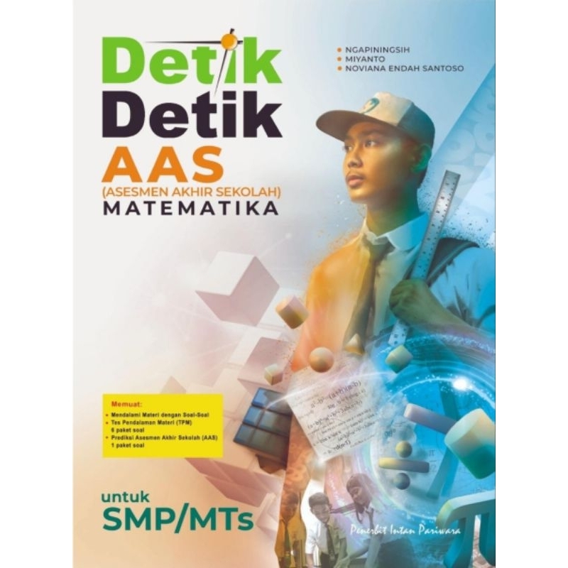 Buku Detik-detik AAS SMP Kurikulum Merdeka Tahun 2024 AKM Intan Pariwara