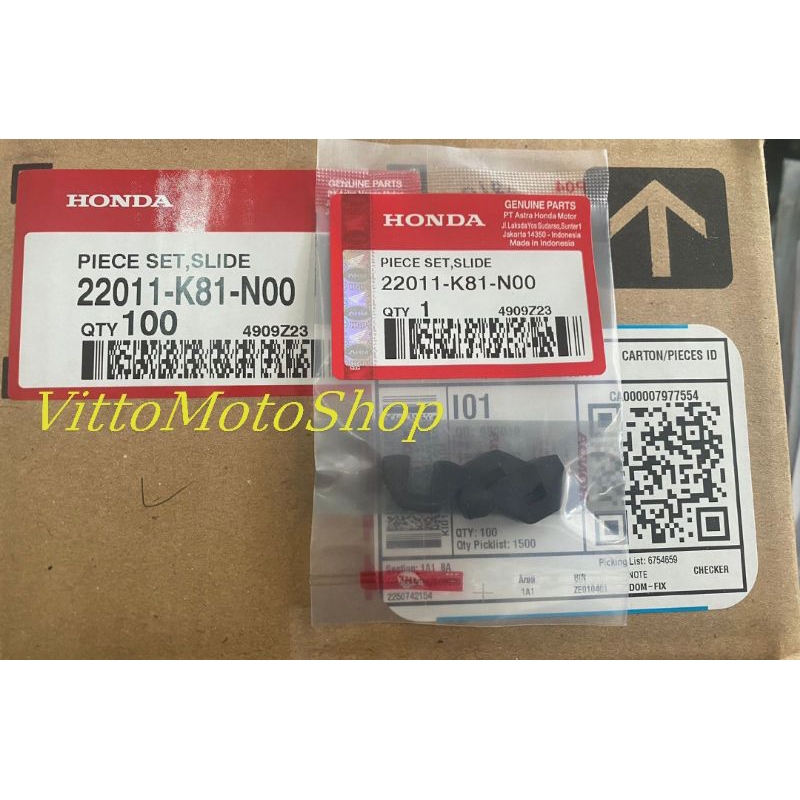 Slider Slide Piece Klip Rumah Roller Beat ESp K81