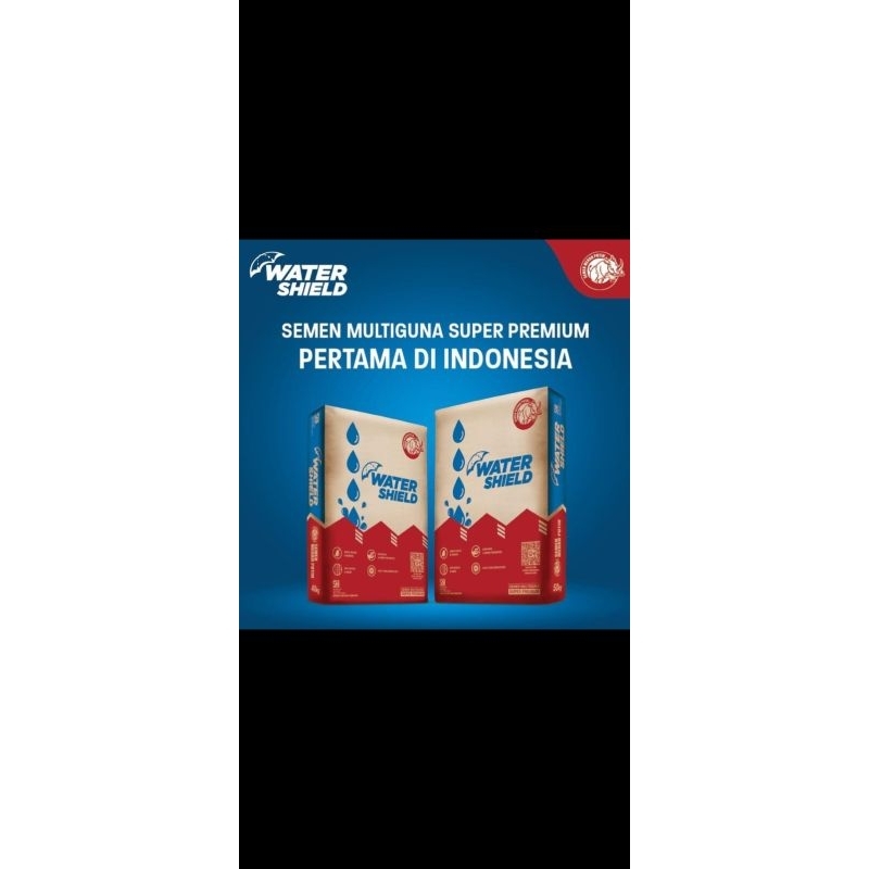 SEMEN WATERSHIELD 40kg / SEMEN MERAH PUTIH
