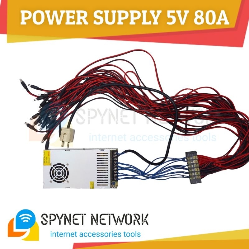 Power supply 5V 80A slim
