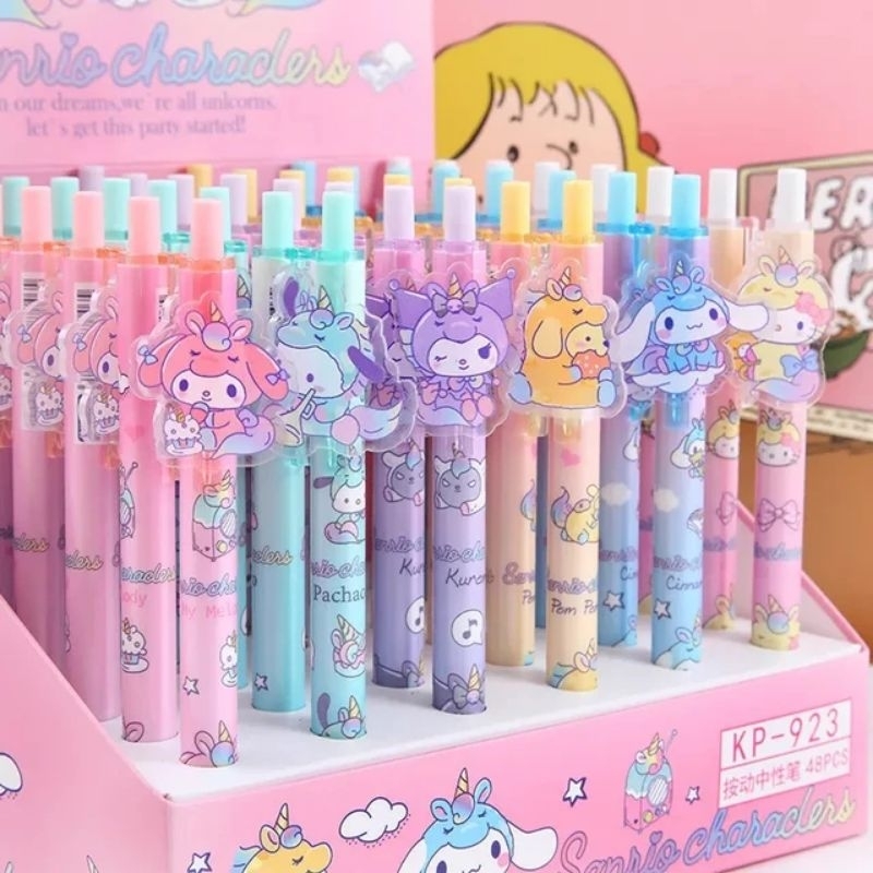 

Pulpen Pen Mekanik Akrilik Sanrio 0.5mm Tinta Hitam