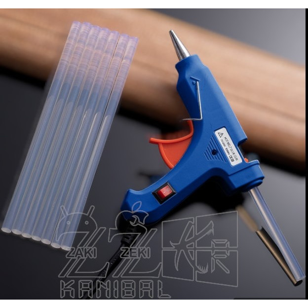 

Lem Lilin Tembak Hot Melt Glue Gun On Off 20watt / Glue Gun Mini