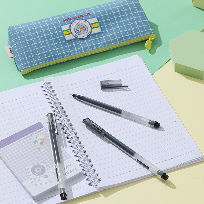 

[DELI X AGNES MO] Pena Gel CG20-BK Ukuran 0.5 Black