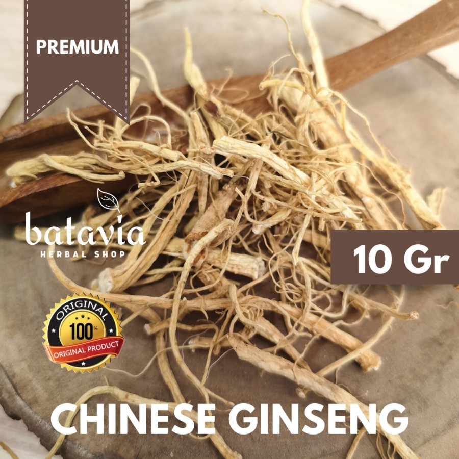 

Akar Ginseng Cina Yang Shen Su Chinese Ginseng Root Premium Herbs Time