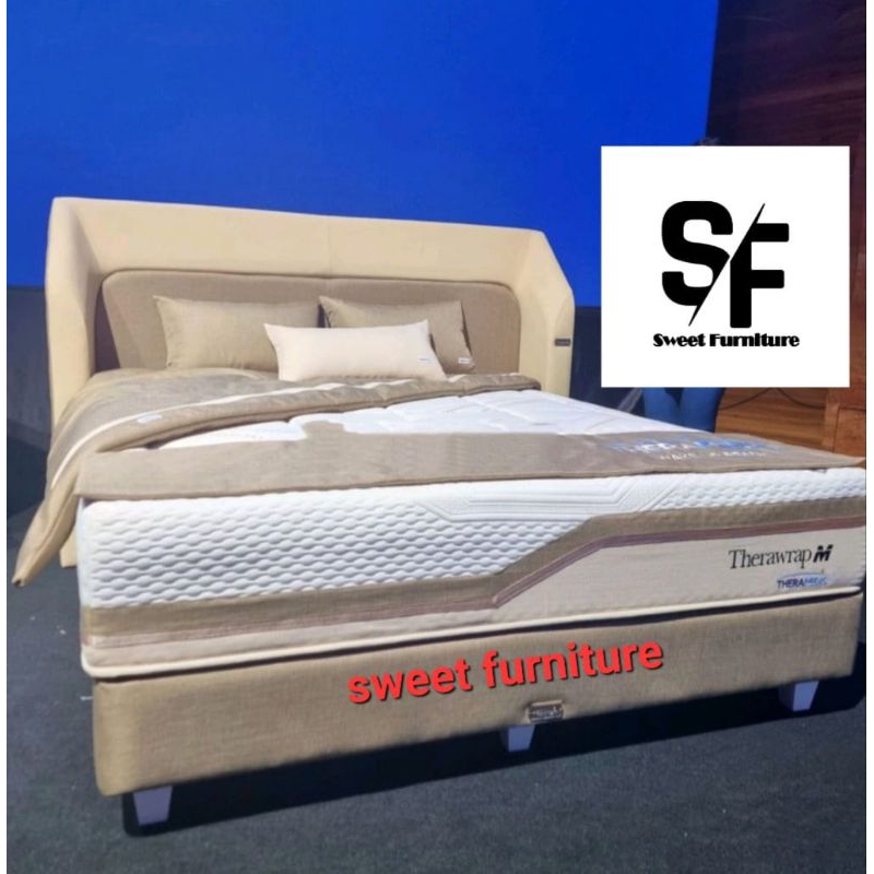 springbed therapedic therawrap m ( medium sedang )