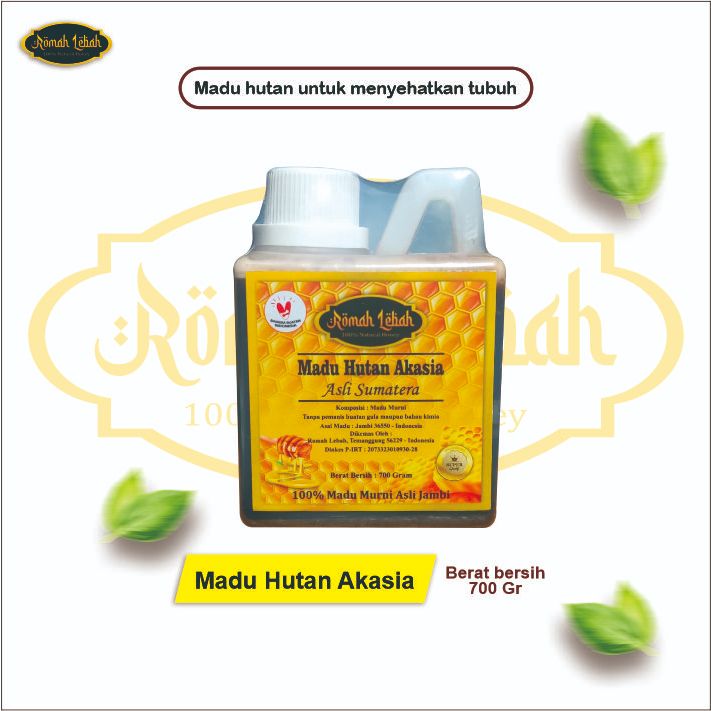 

Madu Hutan Akasia Jambi 100% Madu Asli Madu Mentah 700 Gr | Romah Lebah