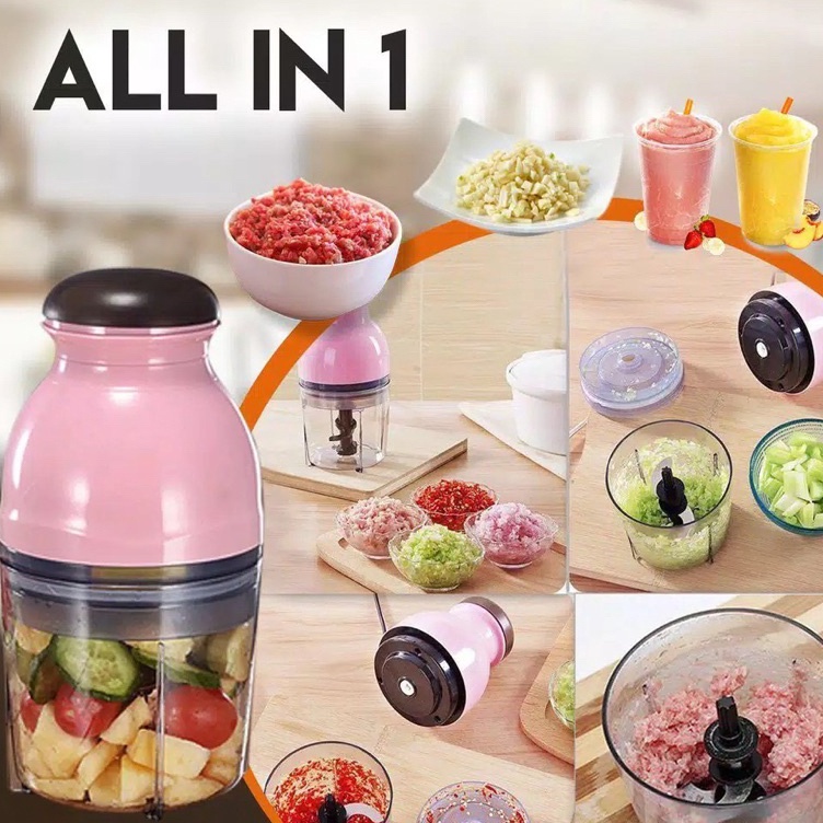 Vyb ACQ Blender Capsule Cutter Blender Mini Blender Listrik Blender Daging Bumbu Blender Mpasi