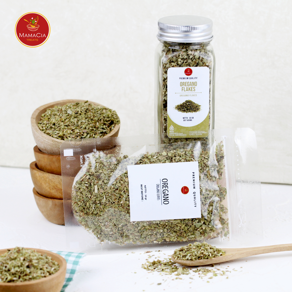 

Mamacia Treats Oregano / Oregano Leaves Daun Rempah Italy 14 gr