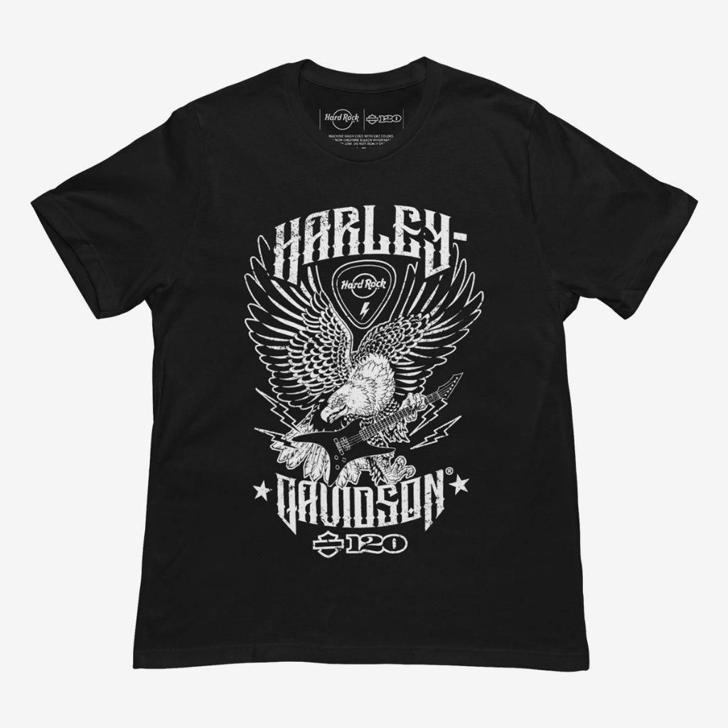Kaos Hard Rock Harley Davidson - ORIGINAL HARDROCK