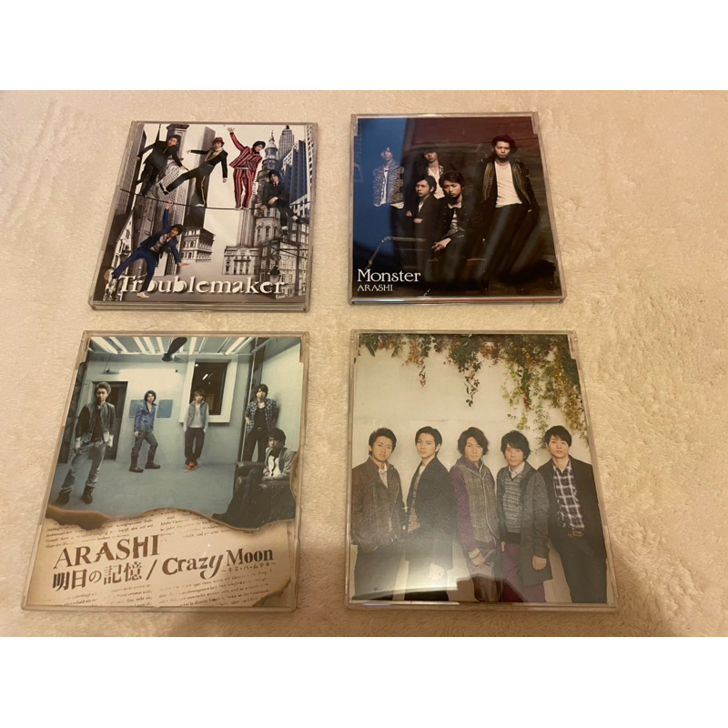 Arashi Single Album CD (preloved)