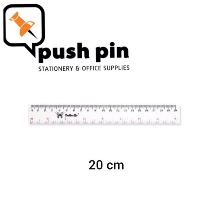 

Butterfly Mistar / Penggaris 20cm