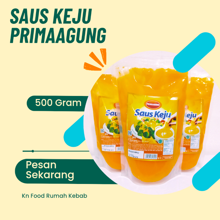 

Saus Keju prima agung 500gr