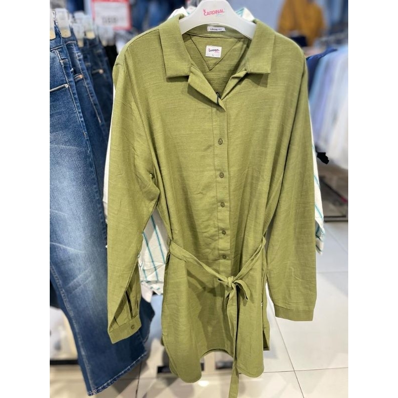 kemeja tunik wanita CARDINAL GIRL