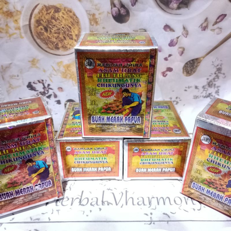 

Jamu Buah Merah Papua Serbuk Original Berkhasiat 100%