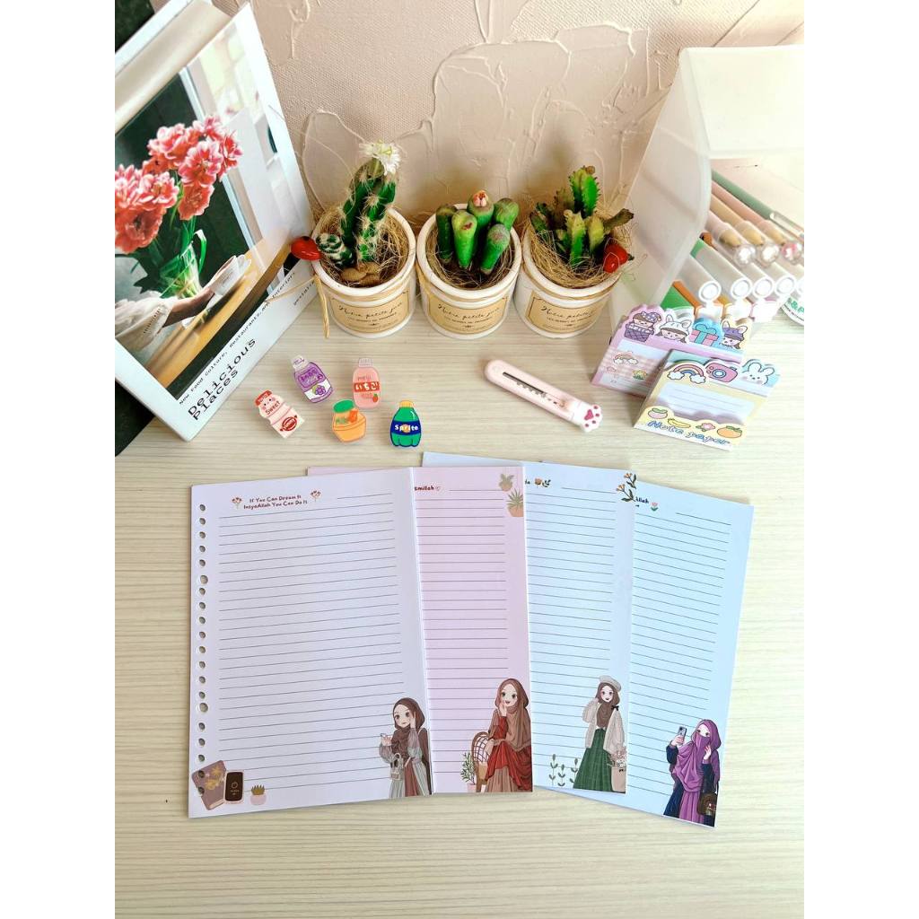 

ISI BINDER A5 GANCI UNYU MUSLIMAH