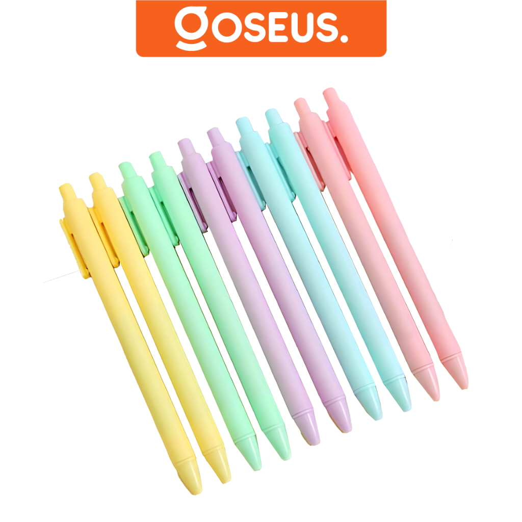 

Pena Mekanik Tinta Hitam Warna Macaron Pulpen Alat Tulis Sekolah Kantor ATK011