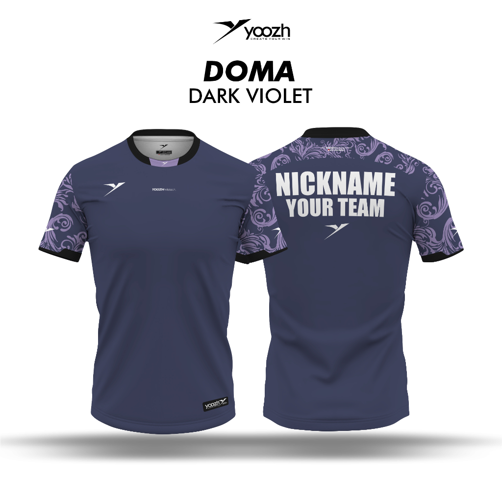 Baju badminton YOOZH custom jersey kaos badminton original