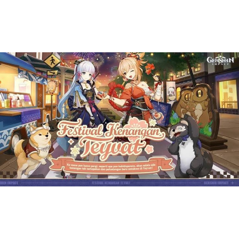 Genshin Impact Festival Kenangan Teyvat