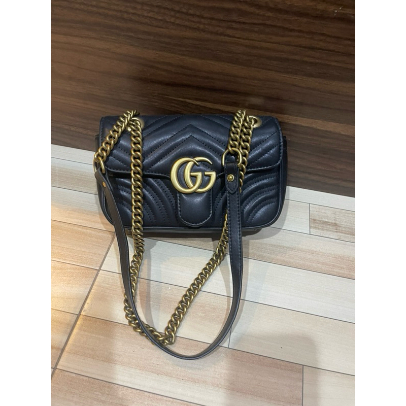 Gucci marmont small preloved