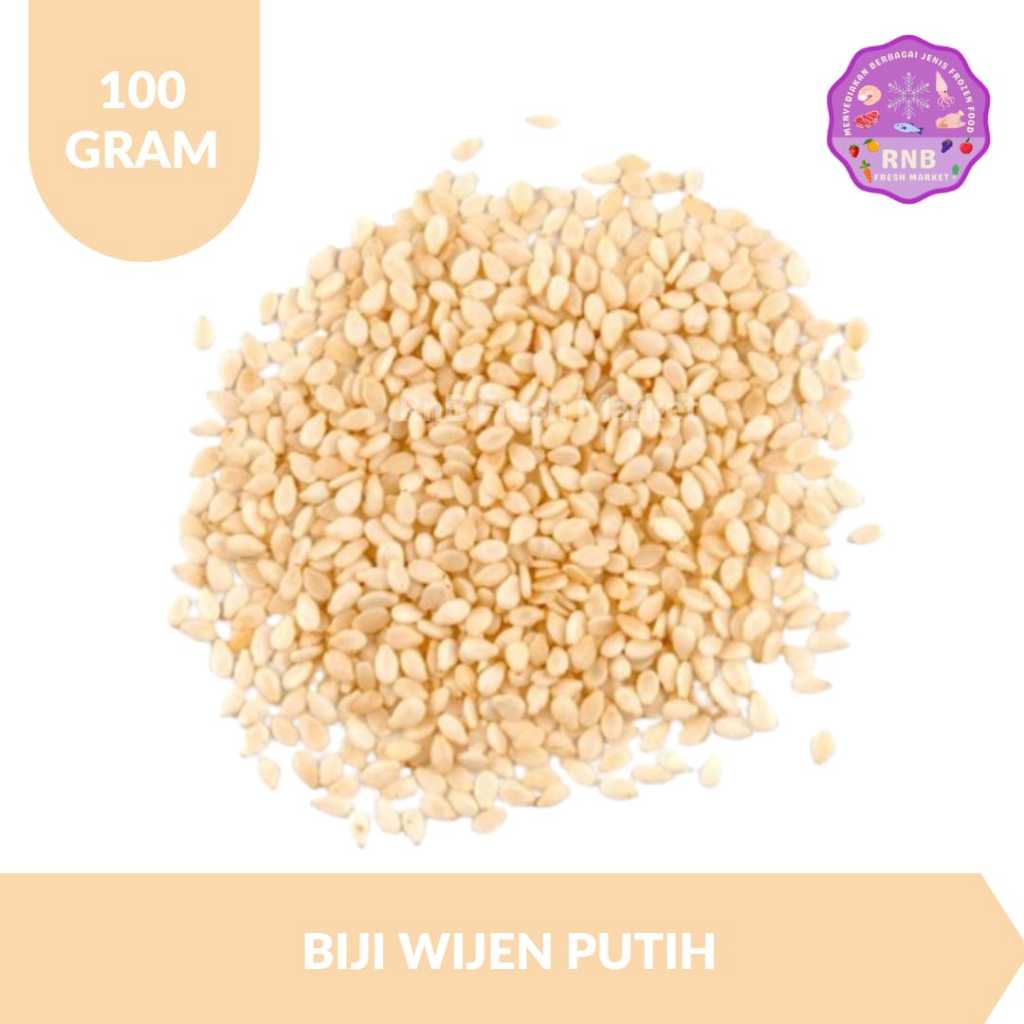 

Biji Wijen Putih Netto 100 Gram