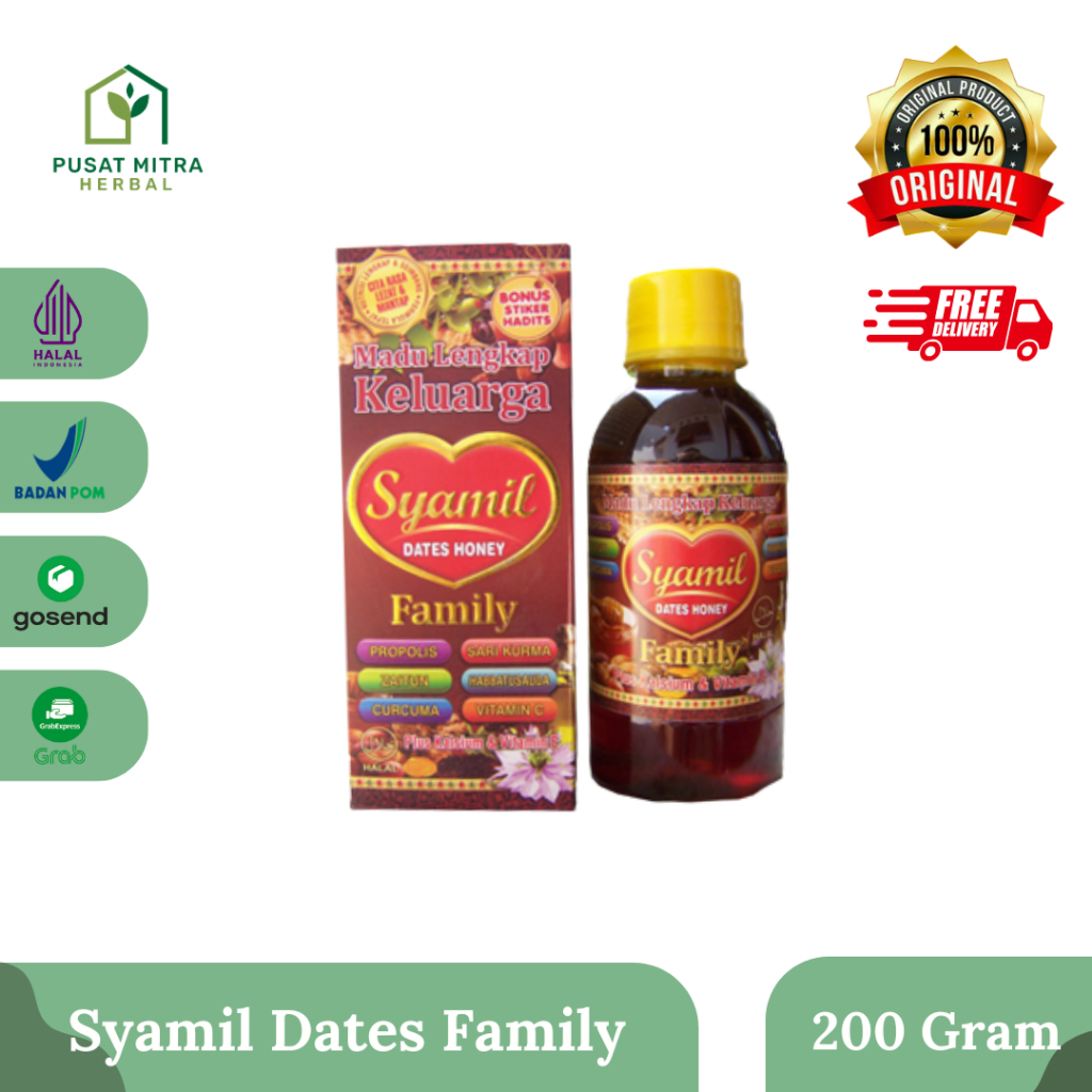 

Syamil Dates Family - Madu Keluarga - 200ml