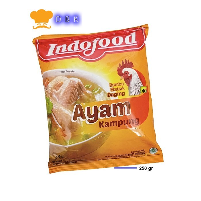 

Indofood bumbu ayam kampung 250gr kaldu ekstrak penyedap