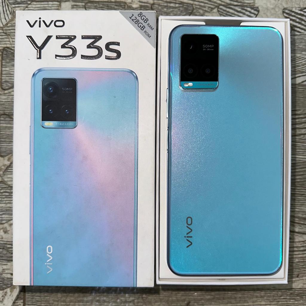 Vivo Y33s 4/128 8/128 Second Fullset Resmi