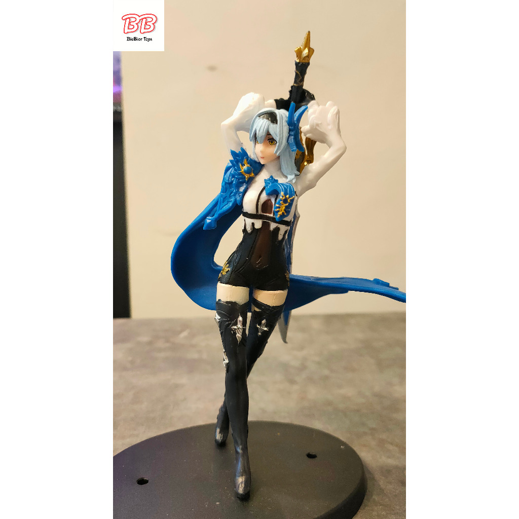 Statue Figure anime Genshin Impact, Eula, 17 cm.
