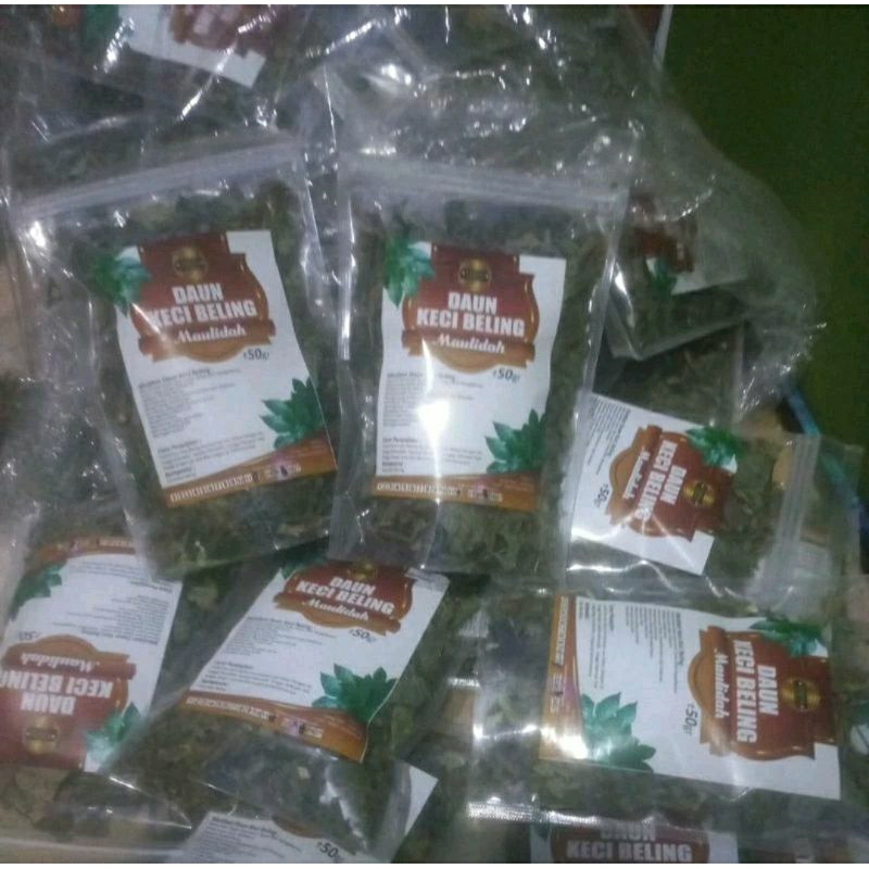 

TEH DAUN KECI BELING KERING ISI 50GR