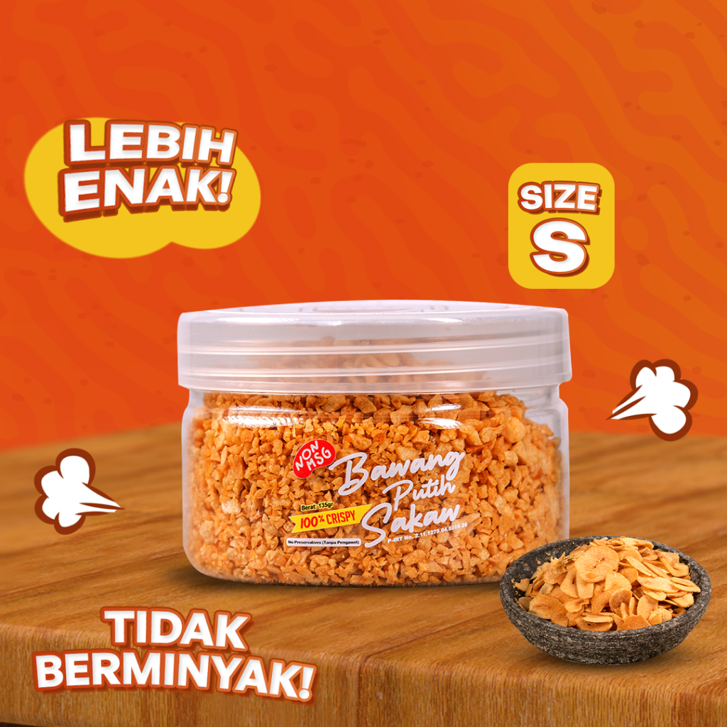 

Bawang putih sakaw size S @menuloco.id