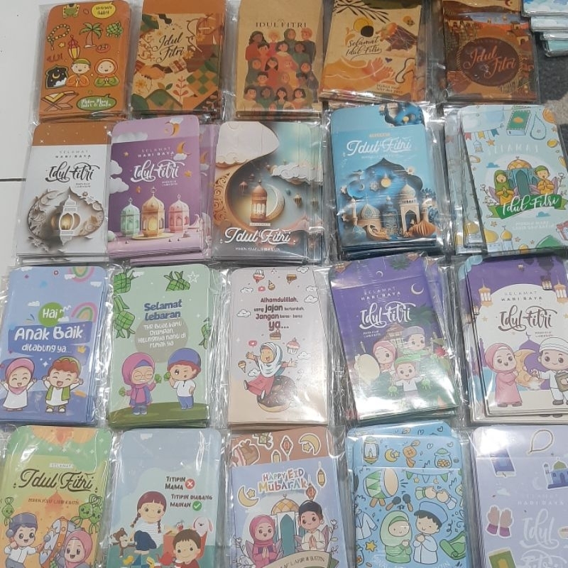 

AMPLOP LEBARAN Medium ISI 8/pack/Amplop Lebaran Premium/Angpao