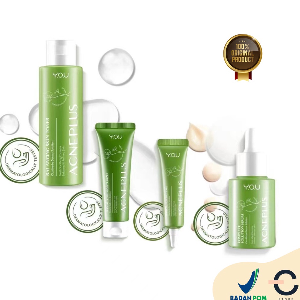 BPOM  ORI YOU Acne Plus Treatment with Niacinamide  4D Centella Rapid Acne Removal Spot Care  Perawa