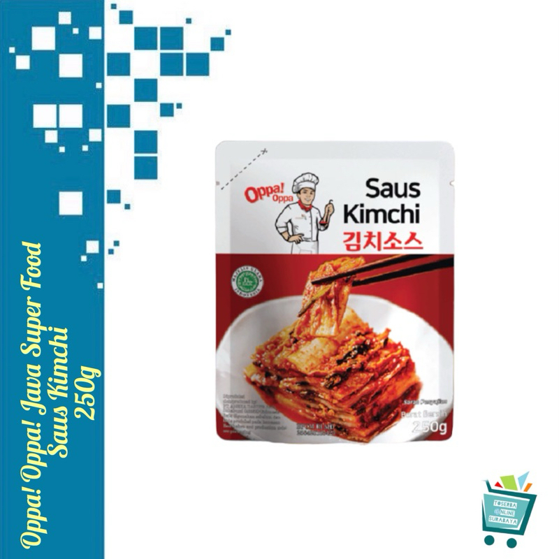 

Saus Kimchi Korea / Saus Kimchi Oppa Oppa Java Super Food 250g