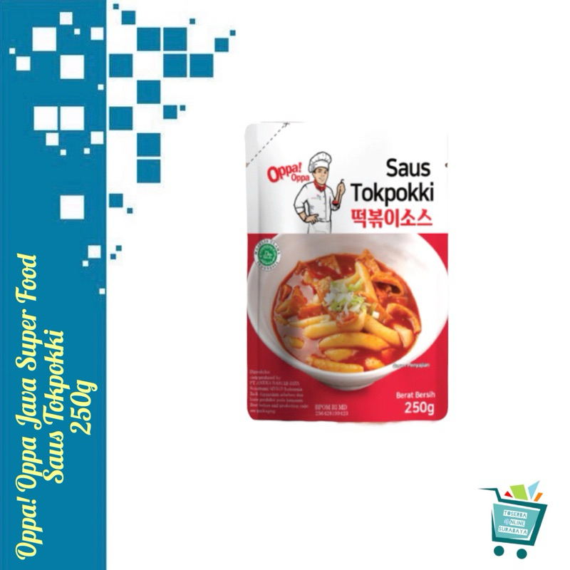 

Saus Tokpokki Topokki Tteokbokki Tteokpokki Ttokpokki/ Tokpokki Sauce Oppa Oppa Java Super Food 250g