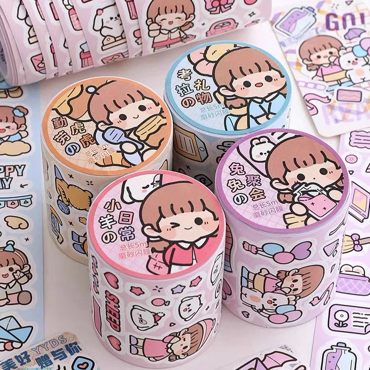 

5M Washitape Dodogirl Masking Tape Graffit Roll Washitape Decoration TLD132