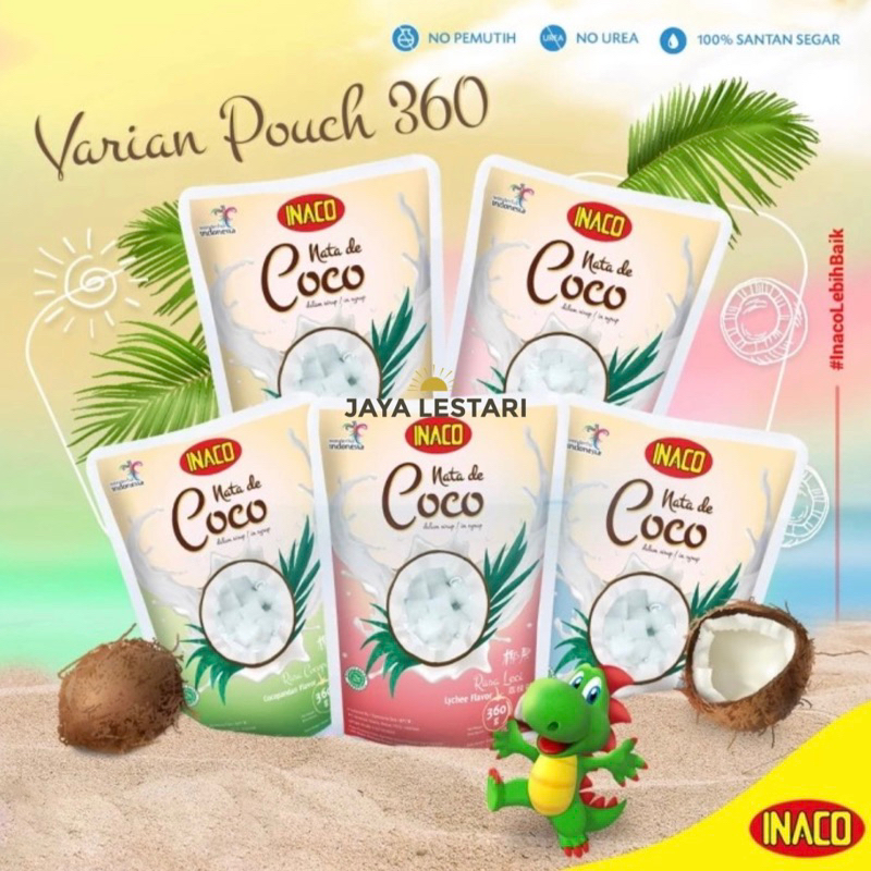 

Inaco Nata De Coco (360g) (5 Varian Rasa)