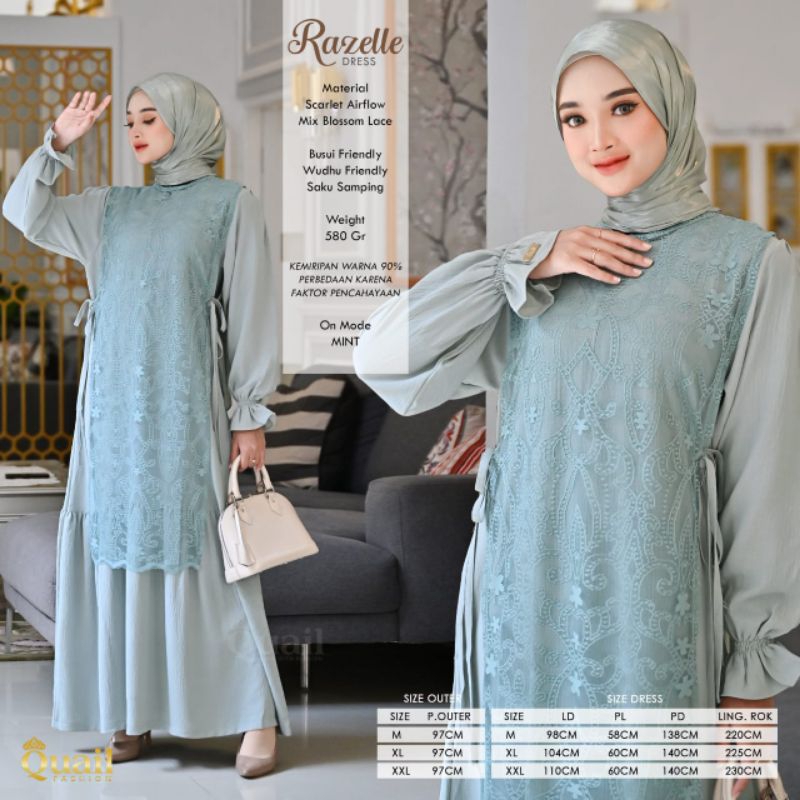 Razelle Gamis QuaiL Hijab